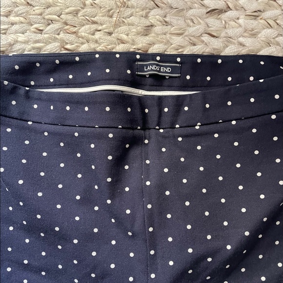 Vintage Mid-Rise Polkadot Slacks - Picture 2 of 4